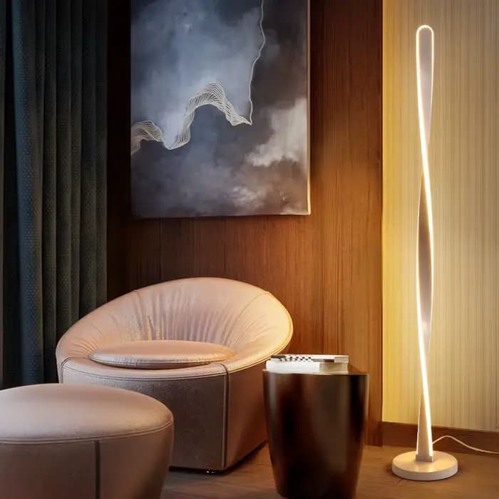 Lampadaire Style INS 2025 Nouveau Design Nordique pour Salon, Côté Canapé, Chambre à Coucher, Chevet, Lampe de Lecture Protection Oculaire