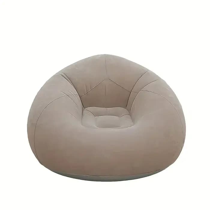 Chaise longue gonflable d'extérieur en polypropylène durable