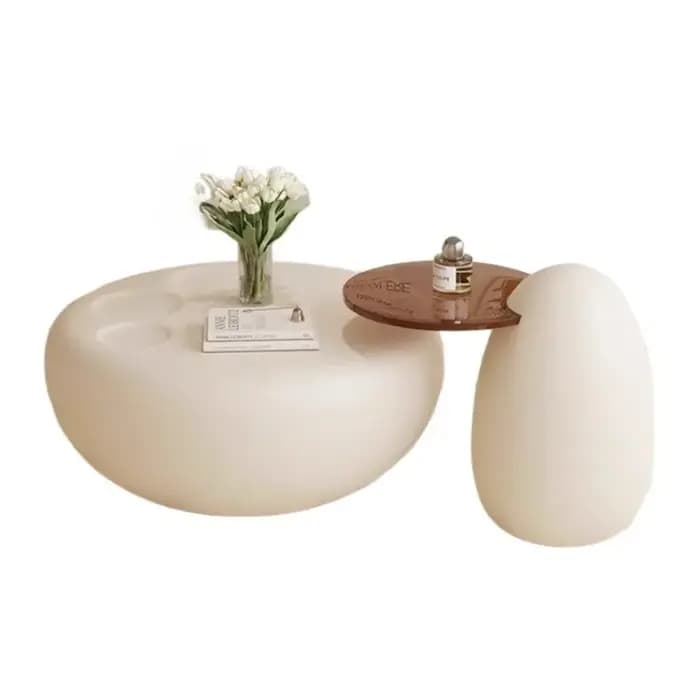 Table basse en forme de patte de chat