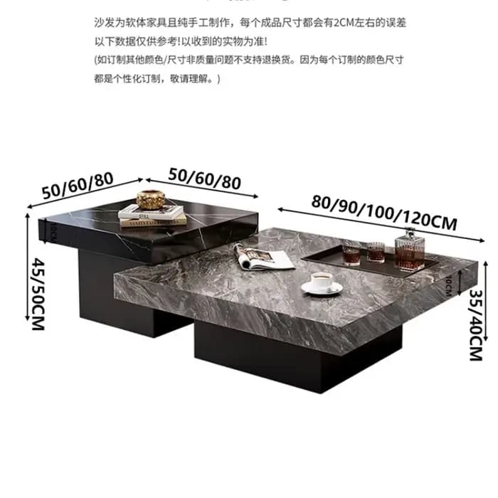 Salle à manger salon Table basse ornements Design minimaliste nordique Tables basses moderne japonais Stolik Kawowy accessoires pour la maison