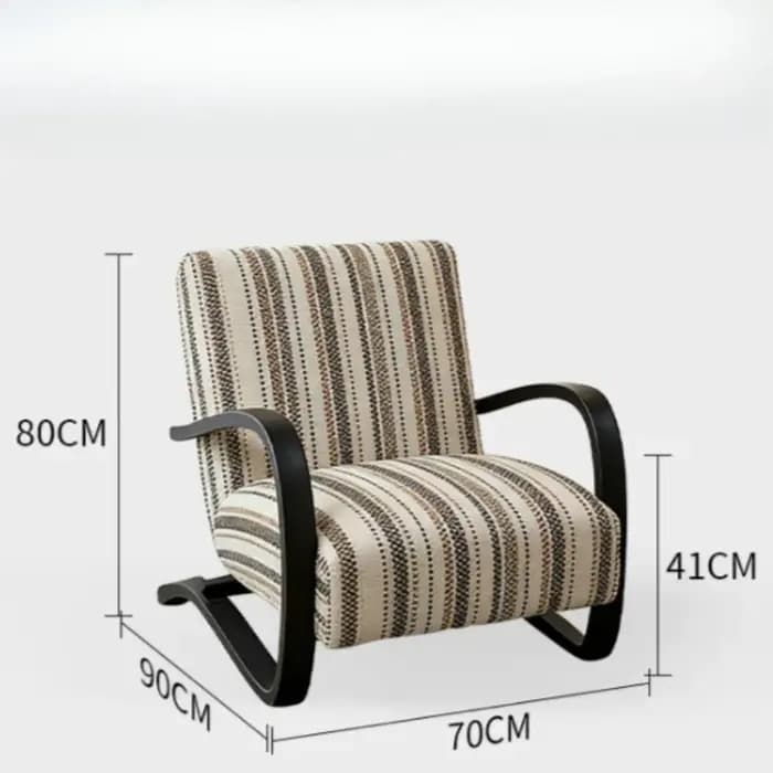 Chaises de salon en bois