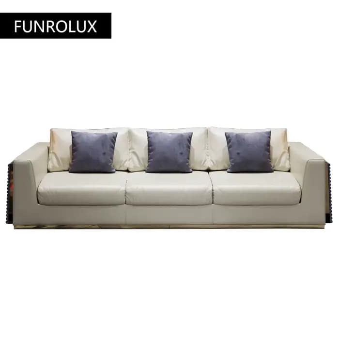 Canapé en cuir Cirhide première couche moderne