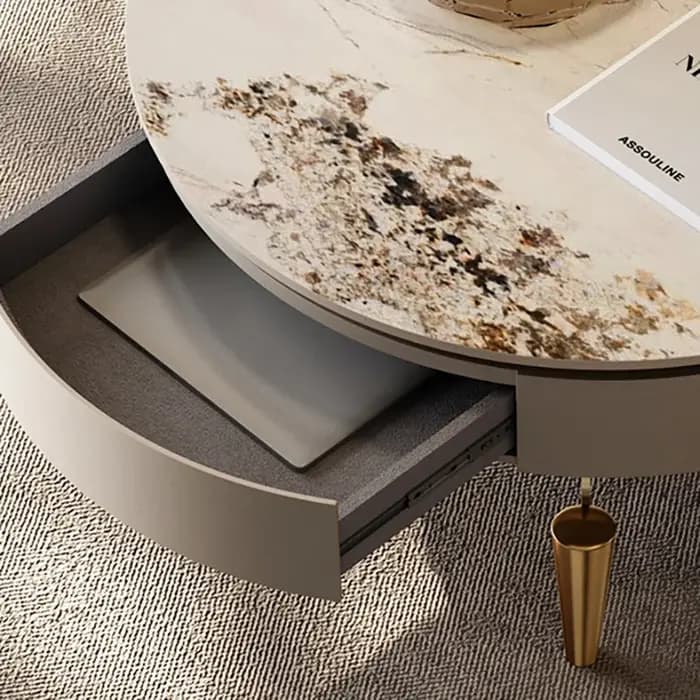 Table basse peu encombrante luxe esthétique délicatesse Tables basses à la mode italien moderne Mesa De Centro meubles De salon