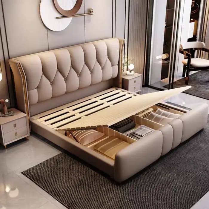 Table de chevet multifonctionnelle de luxe moderne