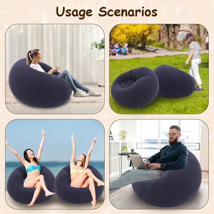 Canapé gonflable Portable doux