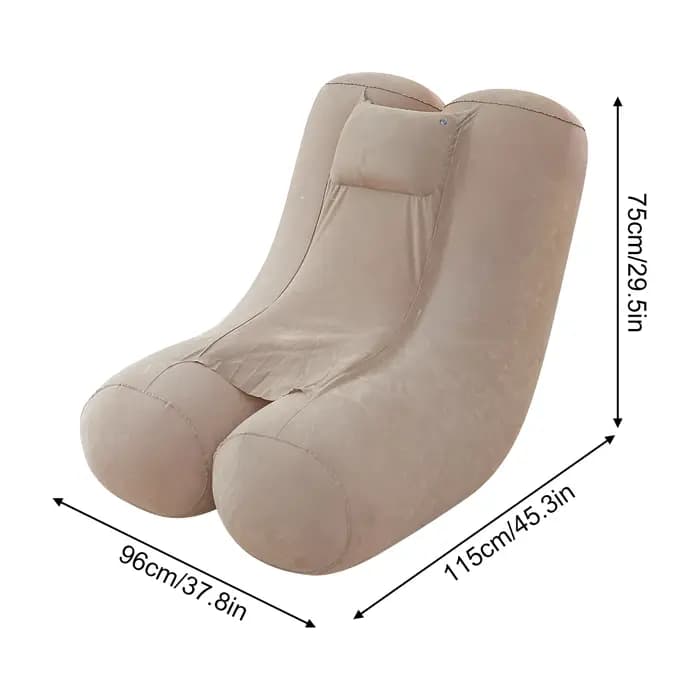 Fauteuil pouf, grand fauteuil de lecture ultra-confortable pour adultes