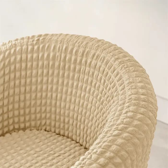 Housses de chaise de baignoire à grille à bulles pour fauteuils
