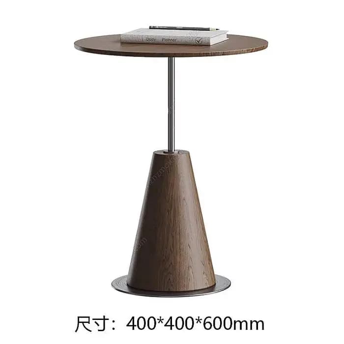Table d'appoint d'angle en bois massif