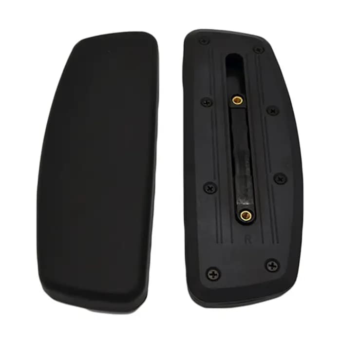 Accoudoir de rechange pour chaise de bureau, coussinets de bras, noir, facile à installer, degré d'e