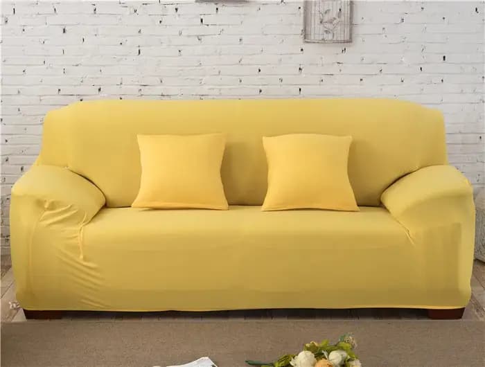 Juste extensible pour canapé et fauteuil 1 pièce, en spandex, compatible avec canapé d'angle