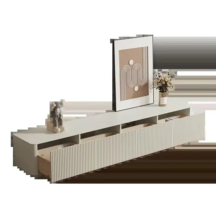 Meuble Tv noir nordique, meuble Tv Simple et moderne en bois massif, meuble de styliste modulaire