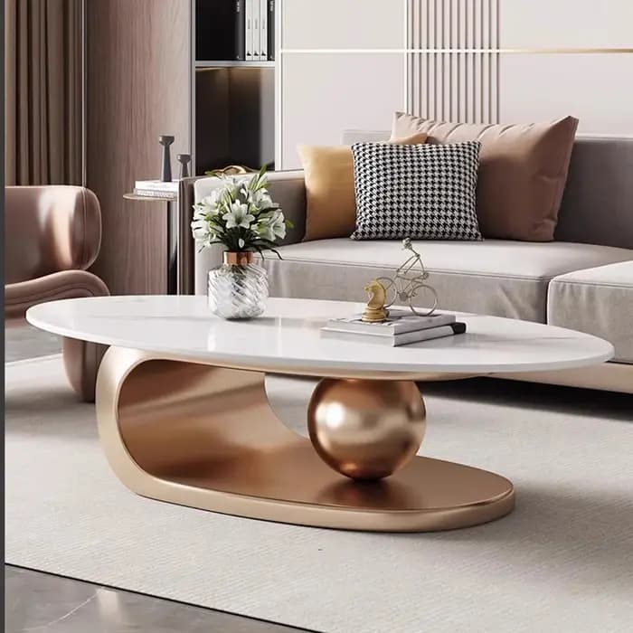 Table basse mignonne et bon marché, design italien Unique, décoration moderne, Table d'appoint perme