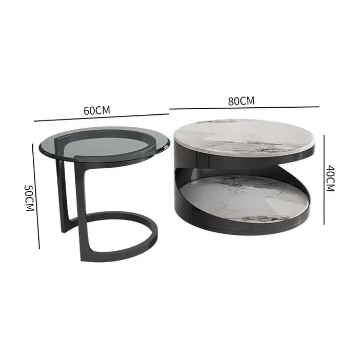 Table basse Glamour exquise, tendance, nordique, luxe, délicate, gain De place, meubles De salon