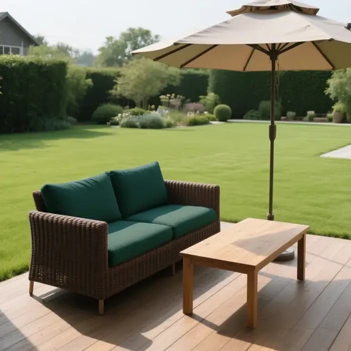 Housses de canapé de Patio douces en velours