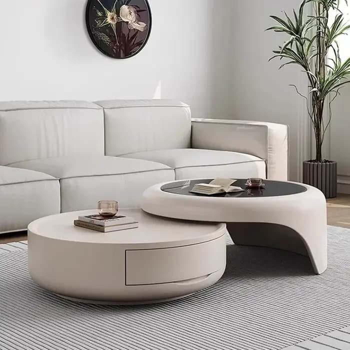 Table basse ronde Regale