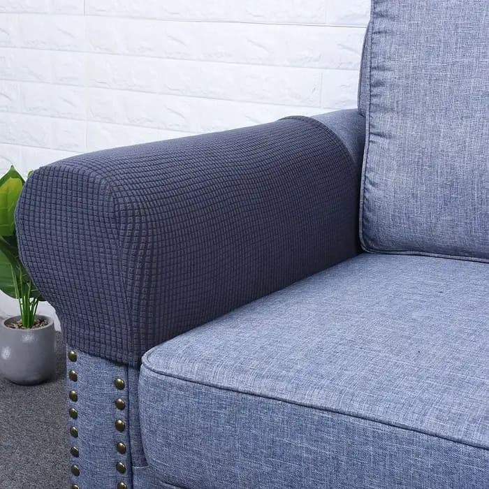 Housses d'accoudoir extensibles pour meubles en flanelle