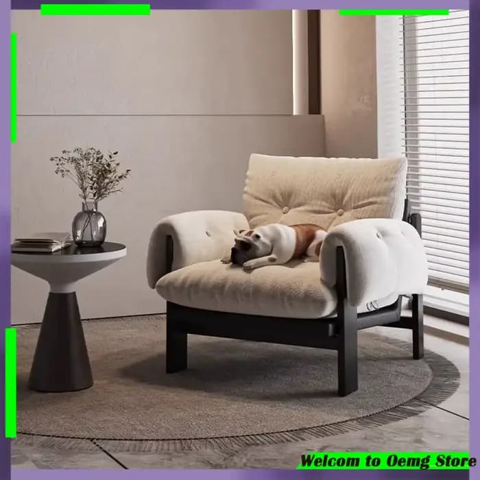 Fauteuil de balcon ergonomique moderne avec support lombaire