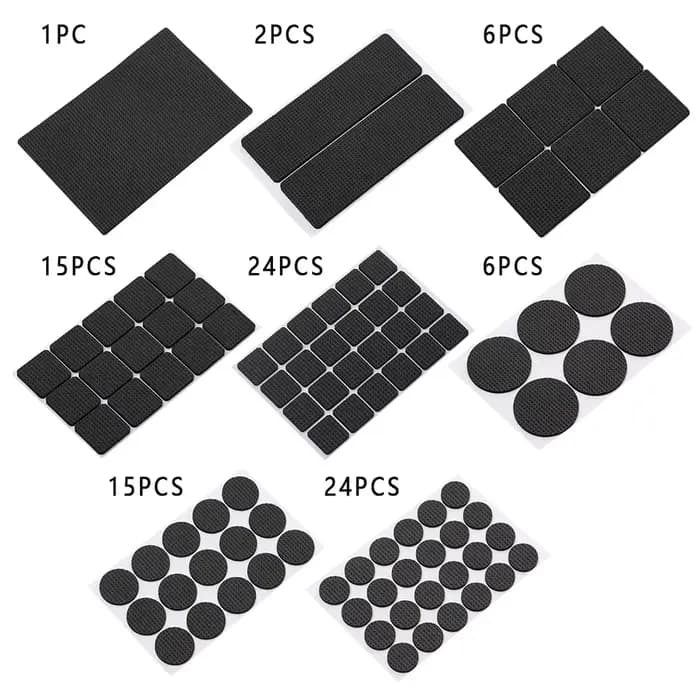Coussinets en feutre auto-adhésifs pour pieds de Table et chaise, tapis de pied de meuble, autocolla