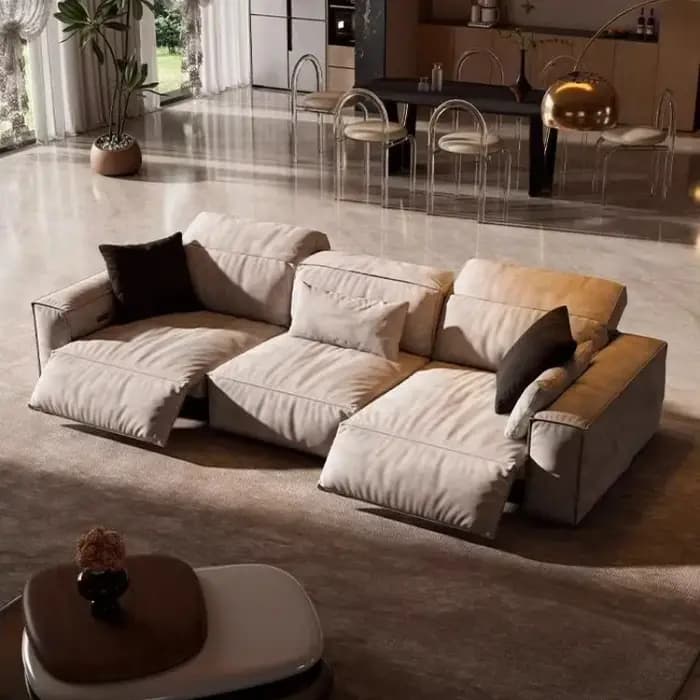 Canapés de salon confortables avec accoudoirs