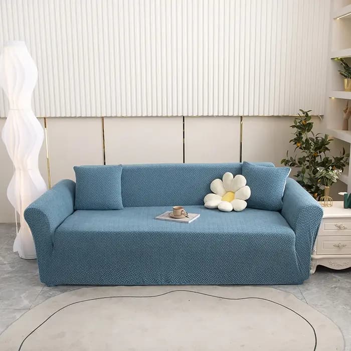 Housse de canapé élastique réglable en Jacquard