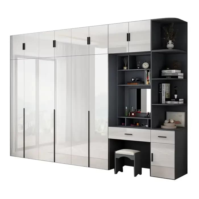 Armoires coulissantes à miroir