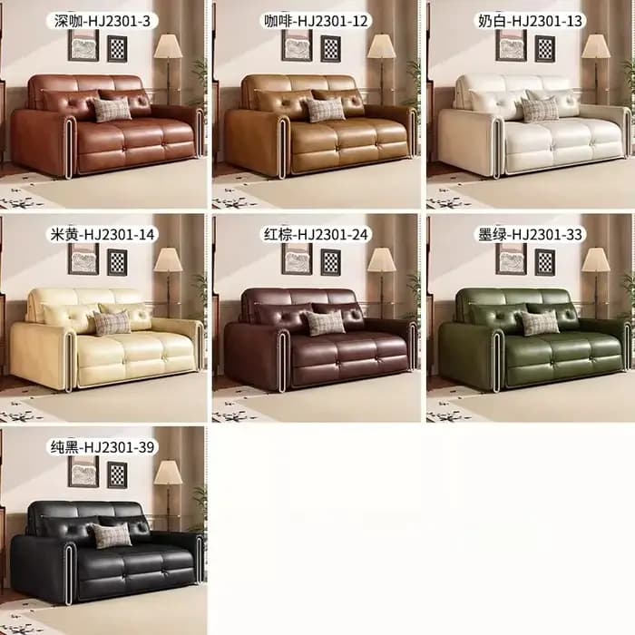 Canapé-lit multifonctionnel économique et confortable pour salon