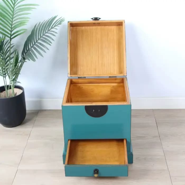 Table de chevet de luxe multifonctionnelle avec rangement