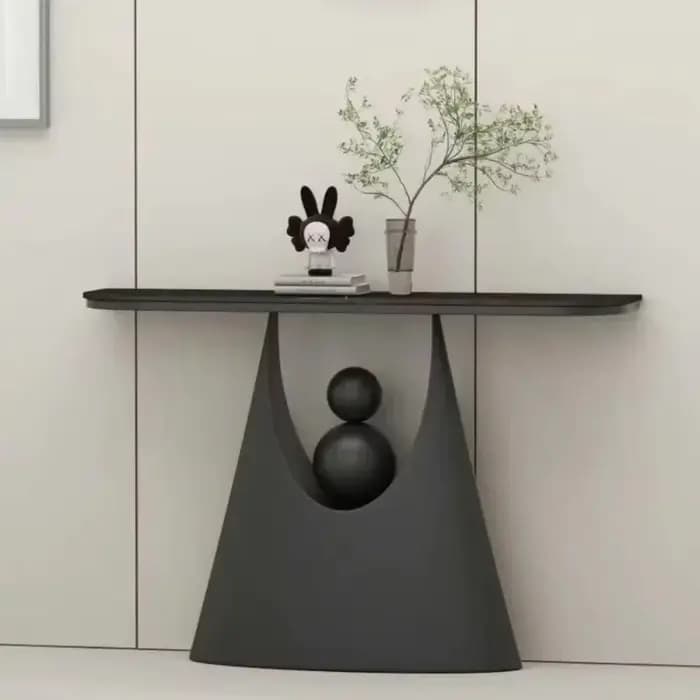 Table d'angle ronde moderne