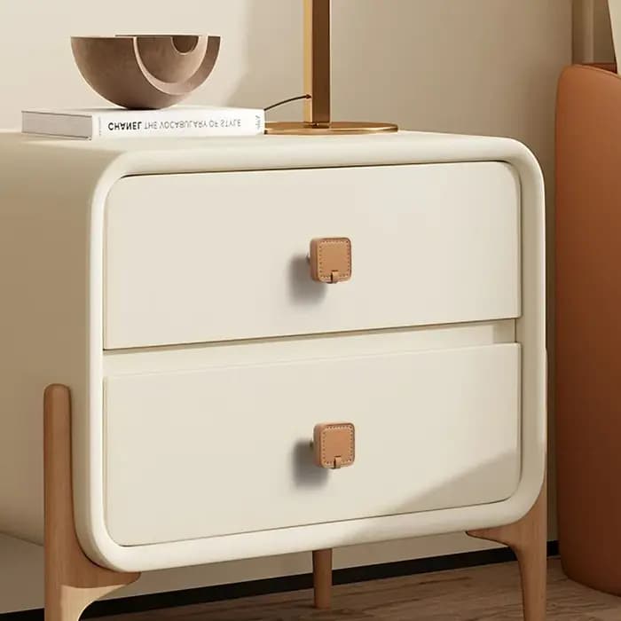 Poignées d'armoire de cuisine en cuir pour meubles