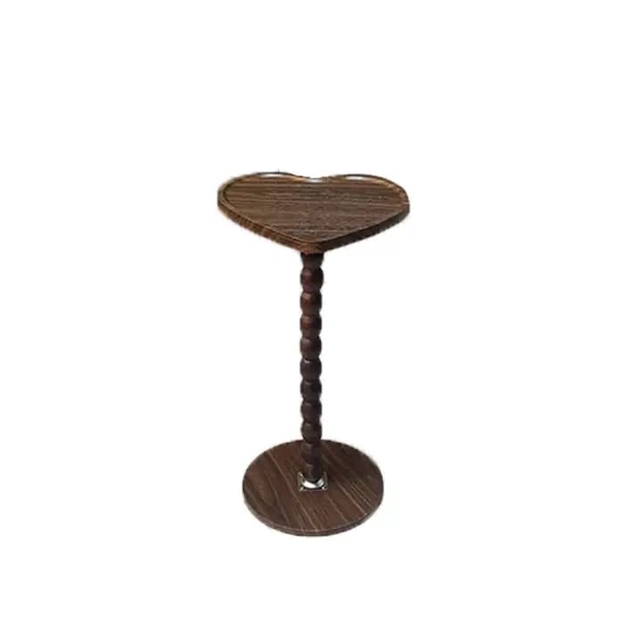 Table d'appoint en forme de cœur