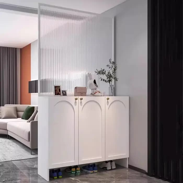 Armoire d'entrée moderne en verre pour bijoux