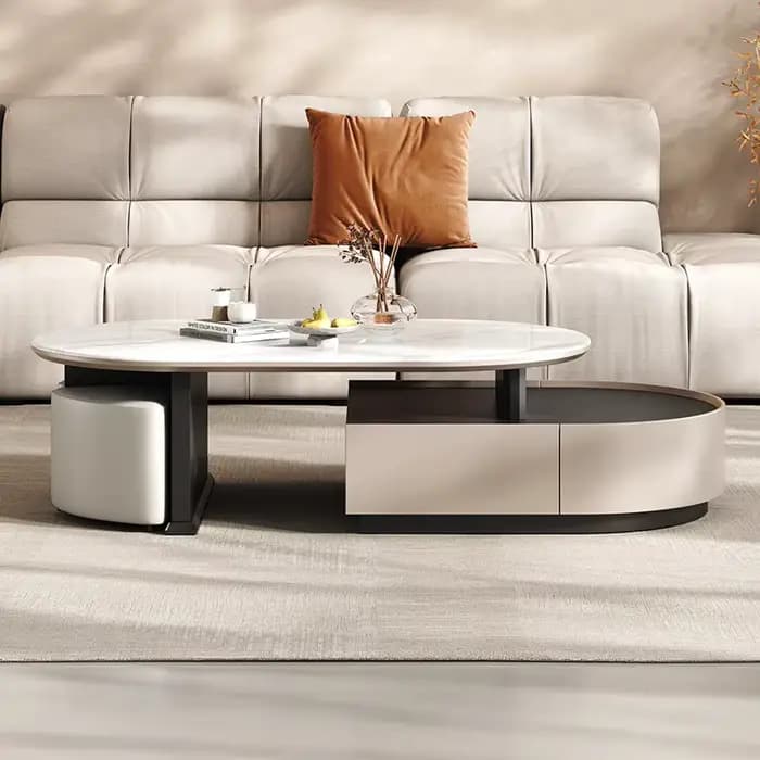 Ensemble De Tables basses rondes nordiques