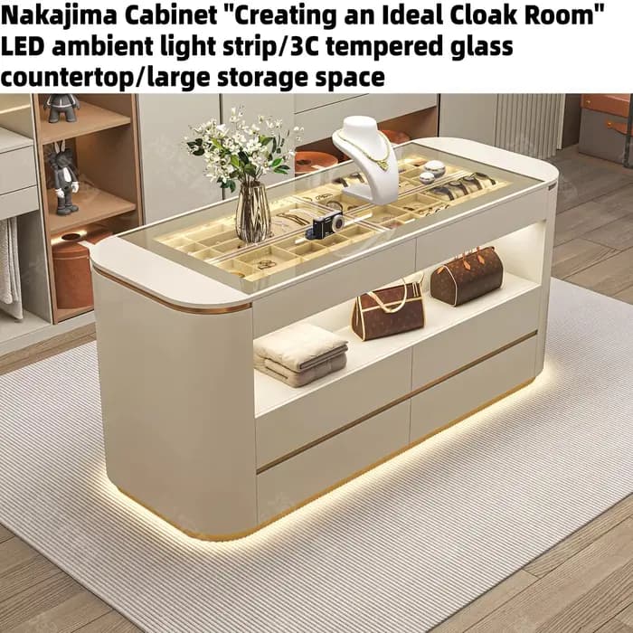 Meubles de salon : Table basse vitrine