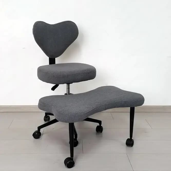 Fauteuil de sol confortable pour position assise croisée