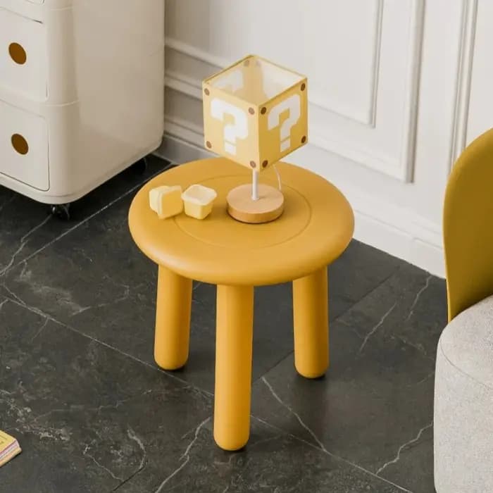 Tables basses modernes minimalistes en plastique pour salon