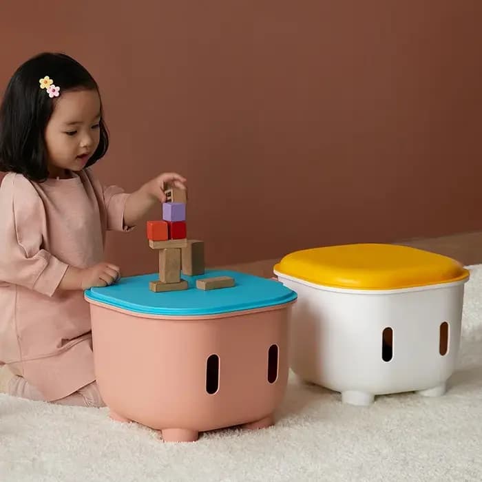 Boîte de rangement de jouets de grande capacité pour enfants