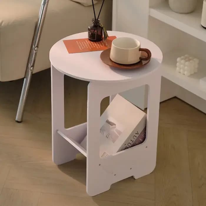 Canapé de 14 pouces, Table d'appoint, Table de chevet de chambre à coucher, épissage multifonctionne