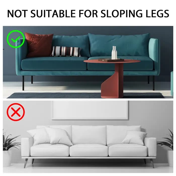 4/8 pièces réglable chaise Riser vis pince 5/10cm hauteur robuste canapé Tables lit meubles Risers bureau