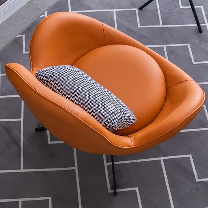 Chaise de tigre scandinave pour salon, canapé paresseux nordique, chaise œuf design, chaise de loisi