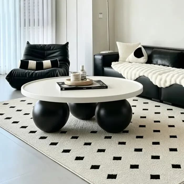Table basse ronde petite pour salon