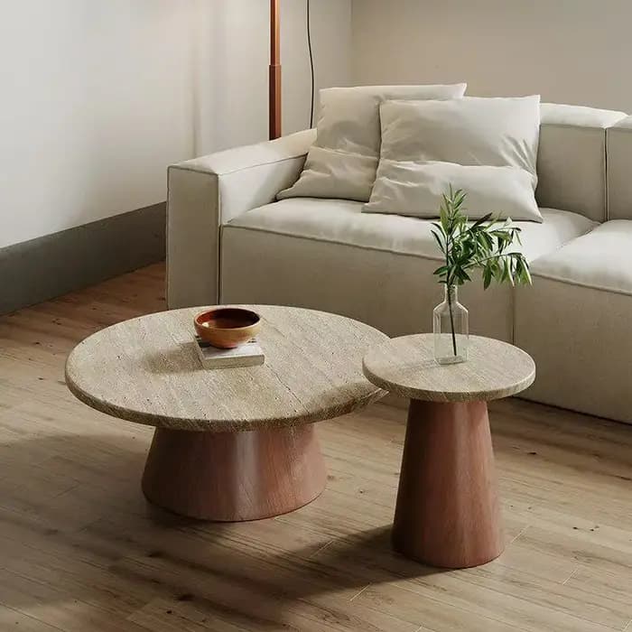 Tables basses rondes pour salon