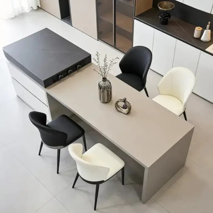 Chaises de salle à manger minimalistes italiennes