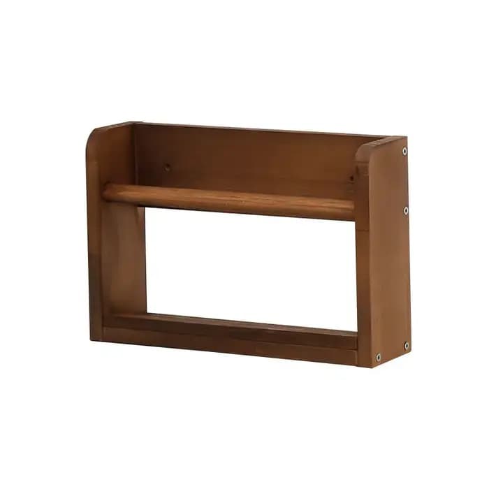 Étagère à livres murale en bois