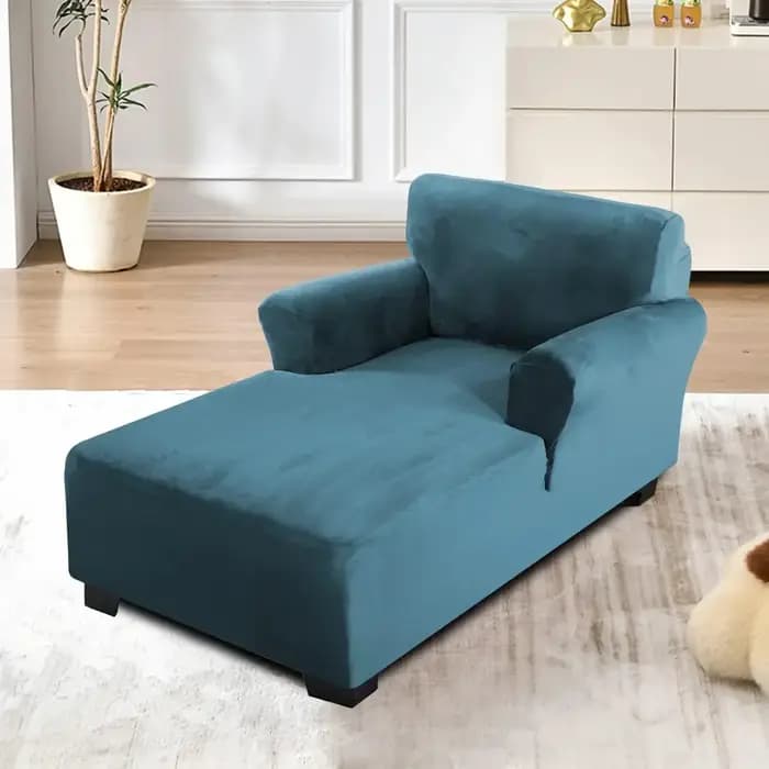 Housse de Chaise longue en velours