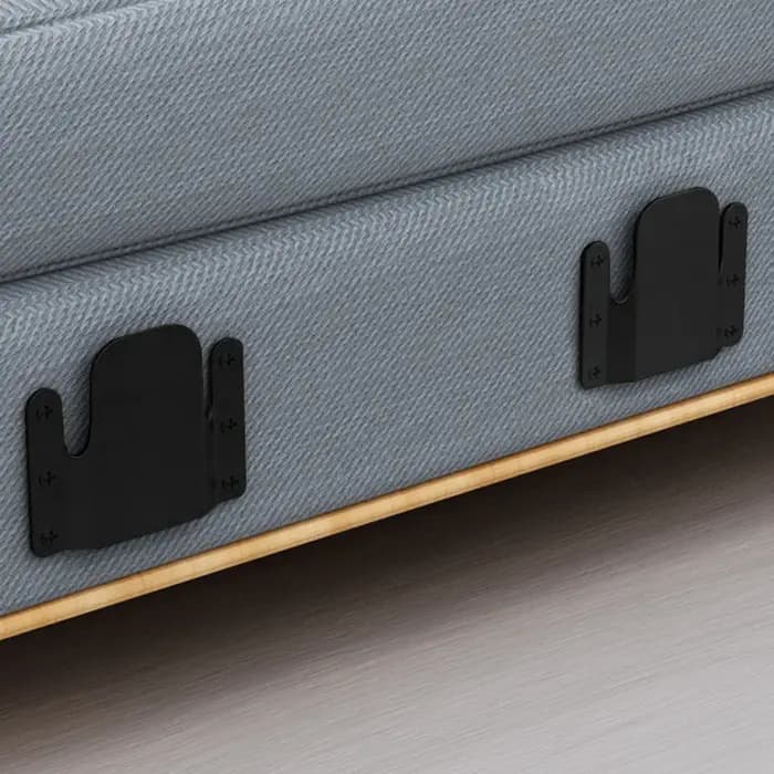 Connecteurs de canapé en métal, 4 pièces, attaches de remplacement pour canapé modulaire, clips de c