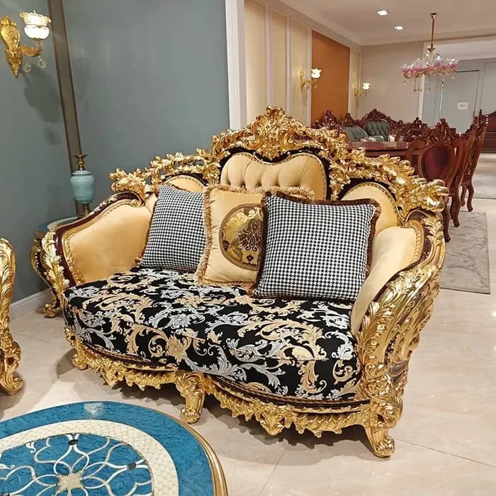 Canapé sectionnel de luxe en cuir