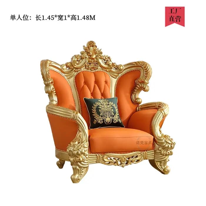 Adultes canapé design Double classique enfants coussin appartement canapés romantique grand Divani D