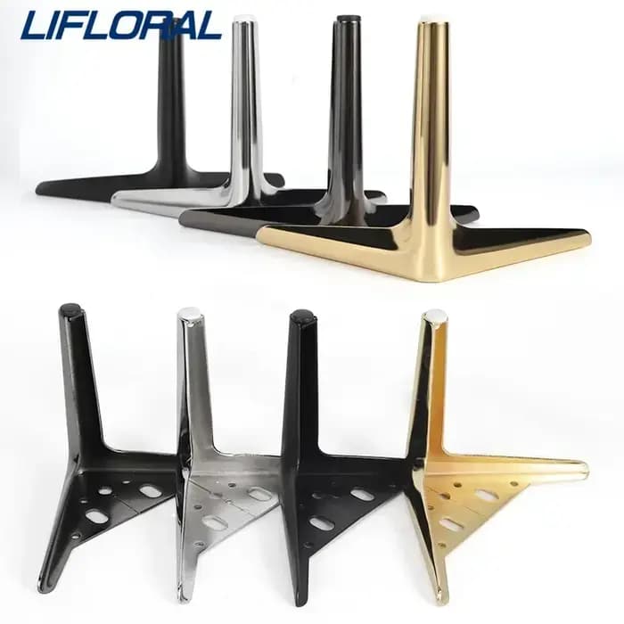 4 pièces/ensemble pieds de meubles pour meuble TV canapé Table basse armoire de salle de bain tiroir