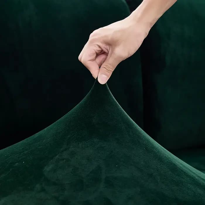 Housses de canapé en velours pour salon