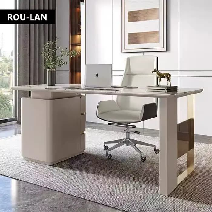 Bureau d'Écriture Minimaliste Moderne